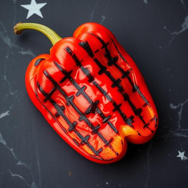 Grilled Bell Pepper